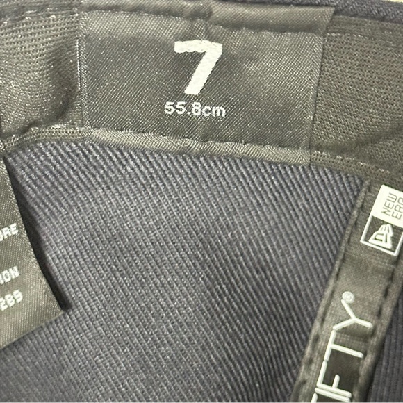 Men's New Era Seattle Mariners Navy/Aqua Alternate On-Field 59FIFTY Fitted Cap - Picture 7 of 8